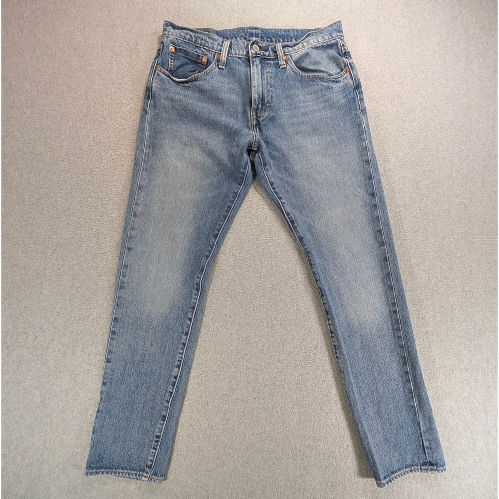 Levi's Lot 512 Premium Big E Selvedge Denim Taper Fit Men's Jeans Blue 32x32